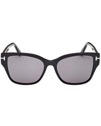 Tom Ford - Eyewear Elsa Cat-Eye Frame Sunglasses - Lyst