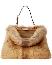 Fendi - Shearling Bag - Lyst