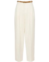 Max Mara - Studio Mstadunco Pleated Pants - Lyst