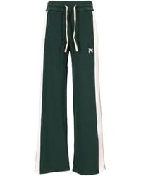 Palm Angels - Wide-Leg Monogram Track Pants - Lyst