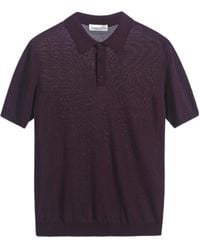 Roberto Collina - Regular Fit Cotton Polo Shirt - Lyst