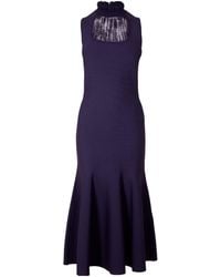 McQueen - Alex Lace Midi A-Line Dress - Lyst