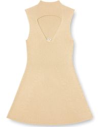 DIESEL - M-Oloni-Short Keyhole-Neck Ribbed Dress - Lyst