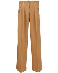 forte_forte - Pleated Tailored Pants - Lyst