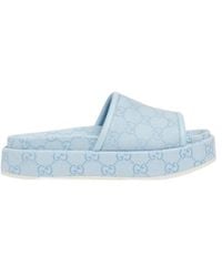 Gucci - Gg Platform Sandal - Lyst