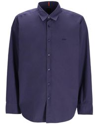 BOSS - Boss Regular-Fit Stretch Poplin Shirt - Lyst