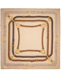 Gucci - Printed Gg Shawl - Lyst