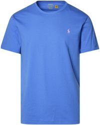 Polo Ralph Lauren - Logo-Embroidered Crewneck T-Shirt - Lyst