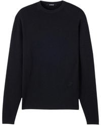 Jacquemus - Crew Neck Long-Sleeved Sweatshirt - Lyst