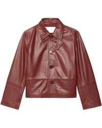 Zadig & Voltaire - Long-Sleeve Leather Jacket - Lyst