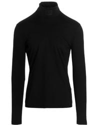 VTMNTS - Logo Patch Knitted Jumper - Lyst