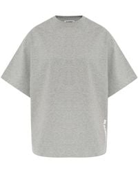 Jil Sander - Logo Print Oversized T-Shirt - Lyst