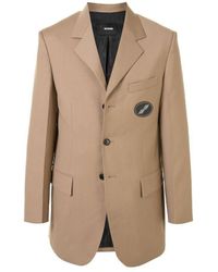 we11done - Logo Patch Suit Jacket - Lyst