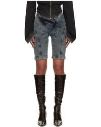 KNWLS - Celest Denim Shorts - Lyst