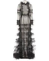 Valentino - Ruffle Dress - Lyst