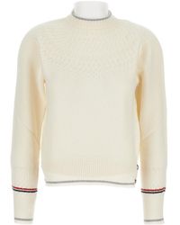 Thom Browne - Round Neck Jumper - Lyst