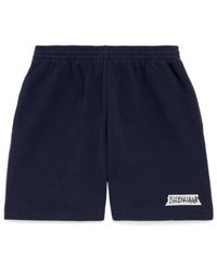 Balenciaga - Masking Tape Regular Fit Shorts - Lyst