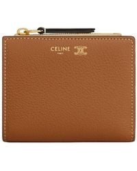 Celine - Compact Wallet Triomphe Stamp - Lyst
