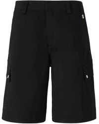 Off-White c/o Virgil Abloh - Logo Embroidered Cargo Shorts - Lyst
