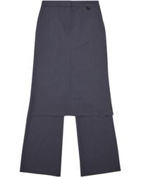 DIESEL - P-Earl Hybrid Skirt-Pants - Lyst