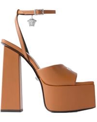 Versace - Platform Sandals - Lyst