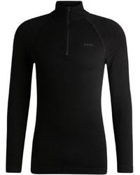 BOSS - Simple Knitted Sweater - Lyst