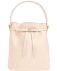Ferragamo - Ferragamo Bow Detailed Bucket Bag - Lyst