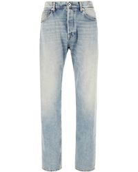 Lanvin - Faded Straight-Leg Jeans - Lyst