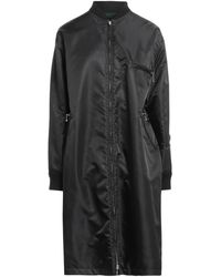 MM6 by Maison Margiela - Single-Breasted Long Sleeve Coat - Lyst