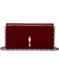 Christian Louboutin - Chain Logo Clutch Bag - Lyst