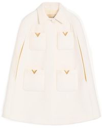 Valentino - Drill Double Cape - Lyst