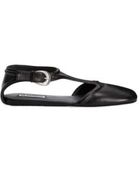 Jil Sander - Ankle Strap Sandals - Lyst