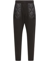 Moncler - Cotton Blend Sweatpants - Lyst