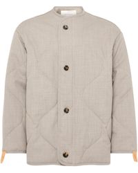 JW Anderson - Jw Anderson Quilted Button-Up Jacket - Lyst