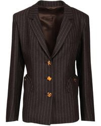 Blazé Milano - Blazé Milano Lady Muad Akira Pinstriped Blazer - Lyst