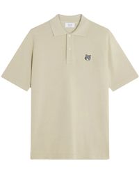 Maison Kitsuné - Maison Kitsuné Fox Head Comfort Polo Shirt - Lyst