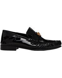 Versace - Medusa Hardware Loafers - Lyst