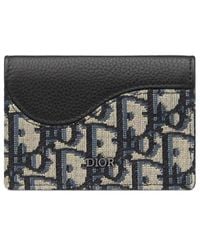 Dior - Saddle Business Card Holder - Lyst
