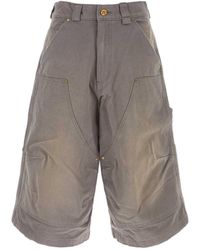Willy Chavarria - Stockton Double Knee Bermuda Shorts - Lyst
