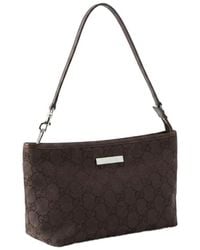 Gucci - Small Pouch With Strap And Plaque - Lyst