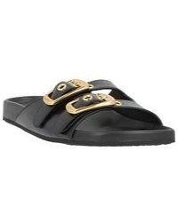 Chloé - Minimal Round-Toe Sandals - Lyst