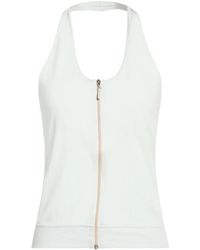 Brunello Cucinelli - Solid Color Sleeveless Cami Top - Lyst