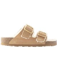 Birkenstock - Double-Button Slippers - Lyst