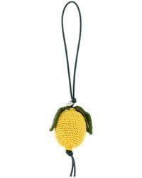 JW Anderson - Jw Anderson Crochet Lemon Charm - Lyst
