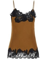 Gold Hawk - V-Neck Top With Spaghetti Straps - Lyst