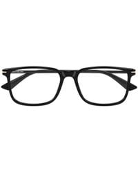 Montblanc - Eyewear Rectangular Frame Glasses - Lyst