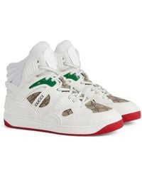 Gucci - Basket High-Top Sneakers - Lyst
