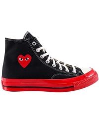 COMME DES GARÇONS PLAY - X Converse High-Top Sneakers - Lyst