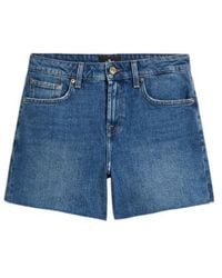 7 For All Mankind - Monroe Long Short - Lyst