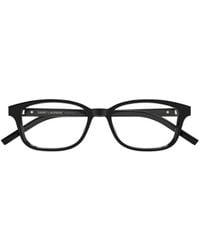 Saint Laurent - Eyewear Retangle Frame Glasses - Lyst